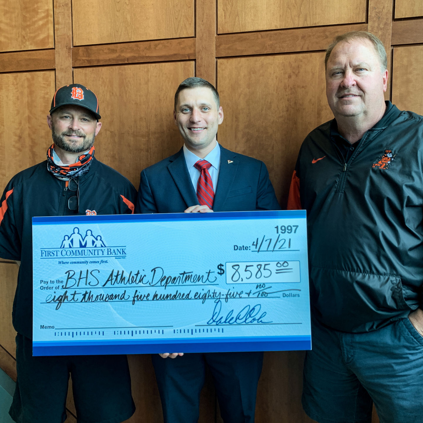 Donation to baseball